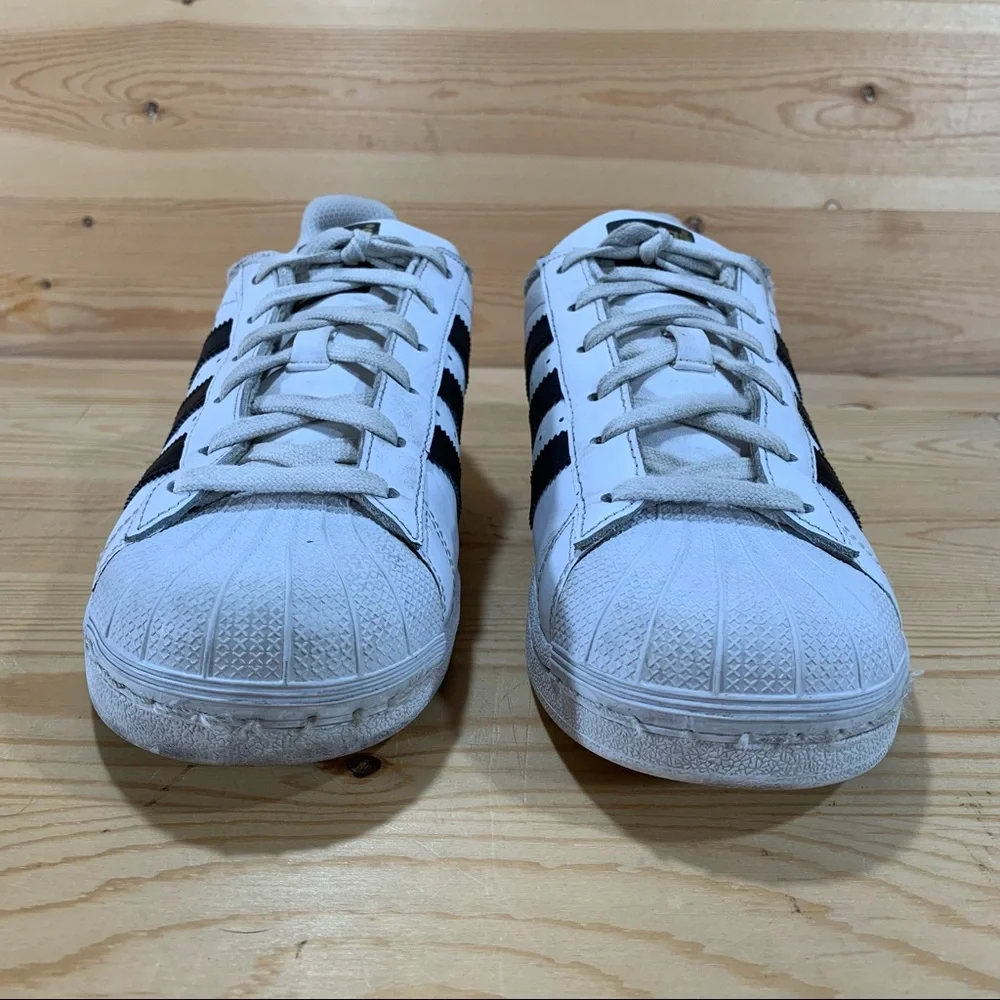 AdIdas Superstar Sneakers Shoes # C77124 Men’s Size 7 Cloud White/Core Black